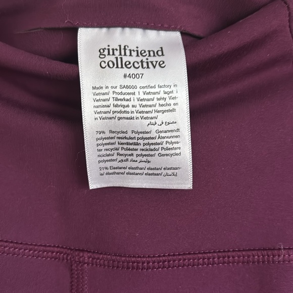 GIRLFRIEND COLLECTIVE: Violet Compressive High Rise Legging, Sold Out Color - Picture 4 of 4
